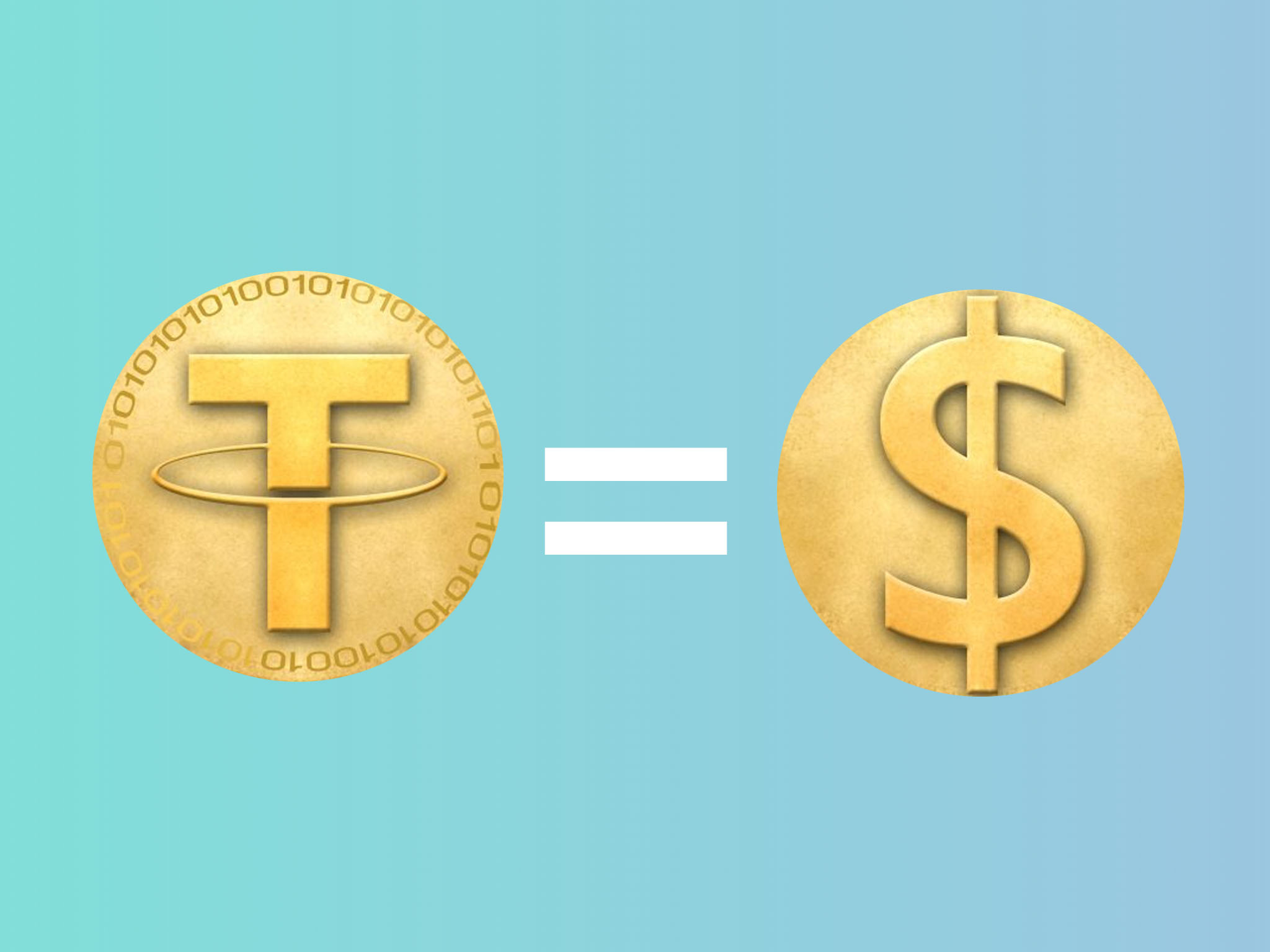 Tether (USDT) = Dolar (USD)