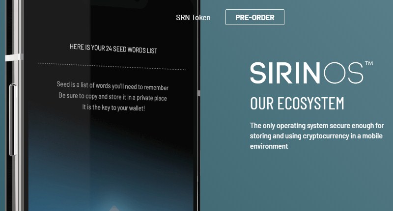 Smartphone Blockchain apoiado por Lionel Messi