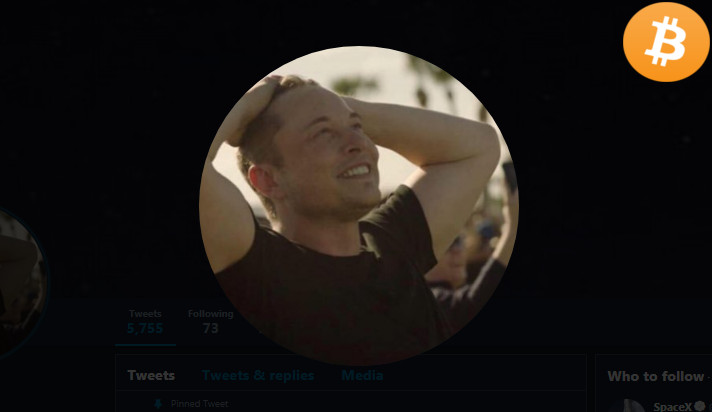 Elon Musk, CEO da Tesla e Bitcoin