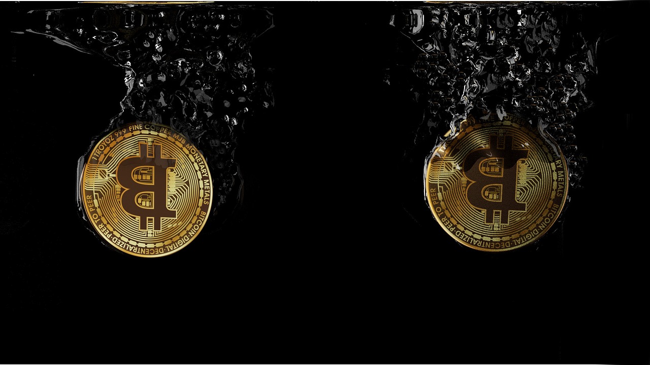 Bitcoin em queda