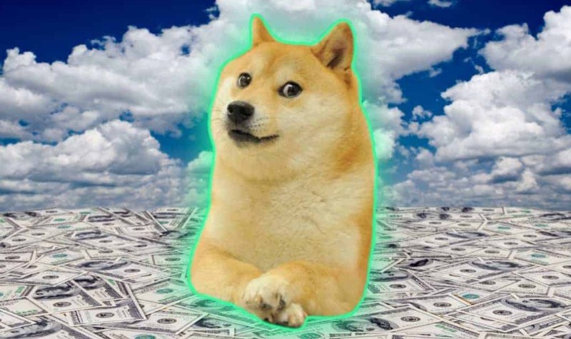 Dogecoin é terceira maior em transações