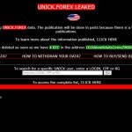 Unick Forex tem dados revelados por hacker