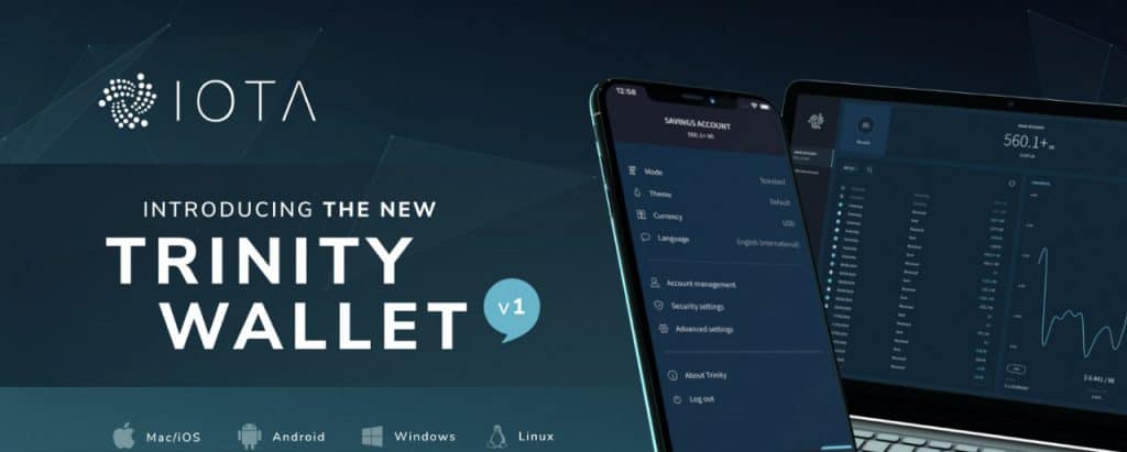 IOTA lança carteira Trinity multiplataforma