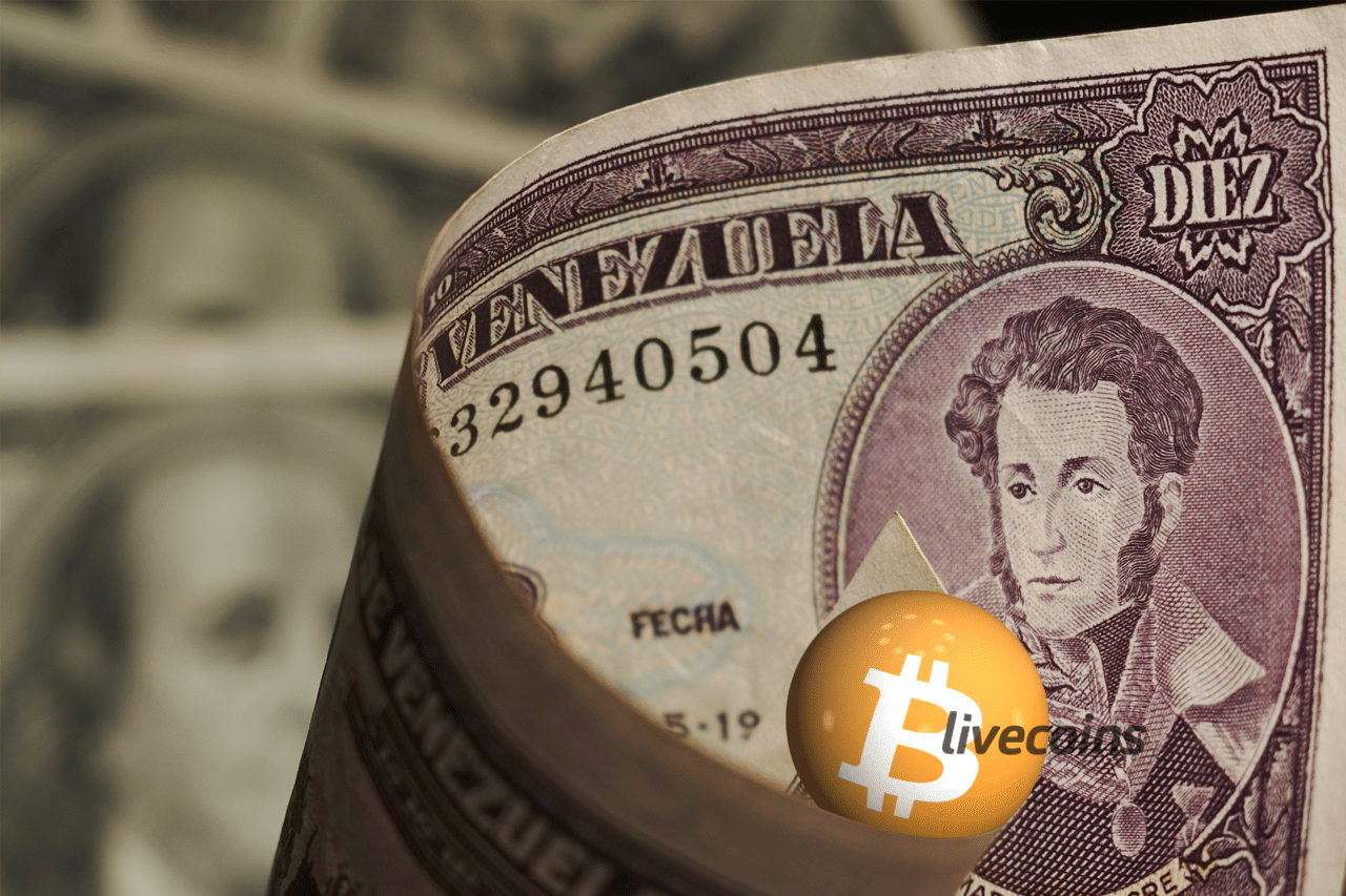 Bolívar venezuelano e Bitcoin na Venezuela