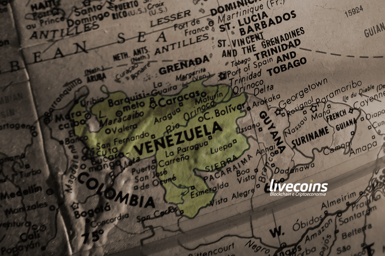 Mapa da Venezuela - Livecoins