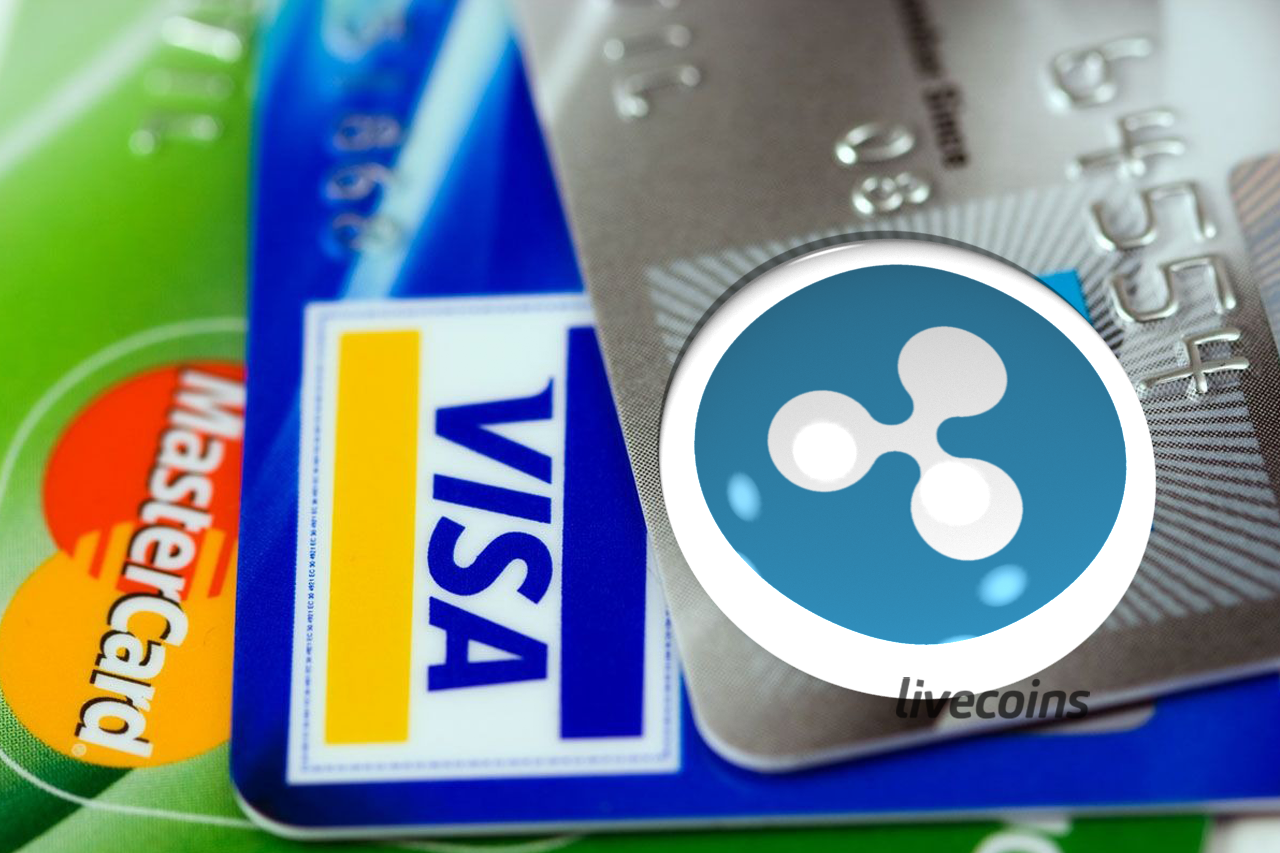 Criptomoeda Ripple (XRP), Mastercard e Visa