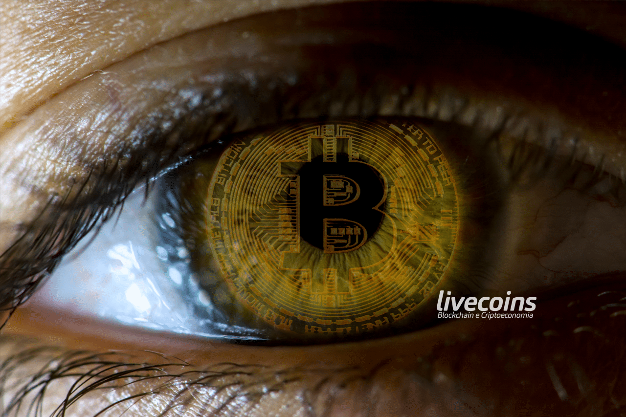 Olho com Bitcoin