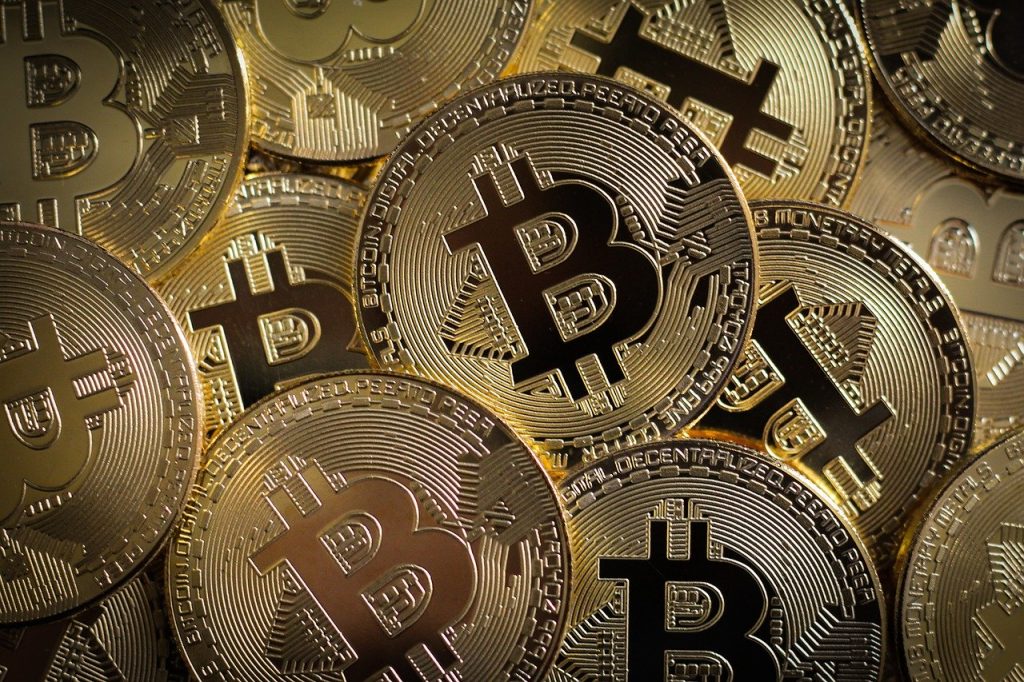 Moeda digital Bitcoin (BTC)