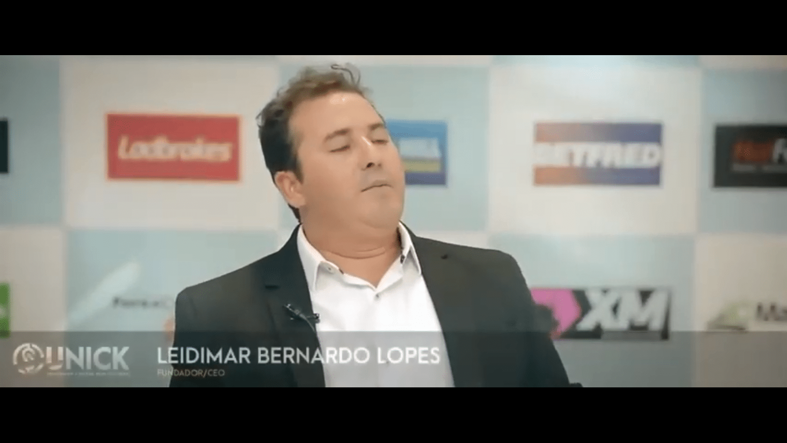 Leidimar Lopes, presidente da Unick Forex. Reprodução/YouTube
