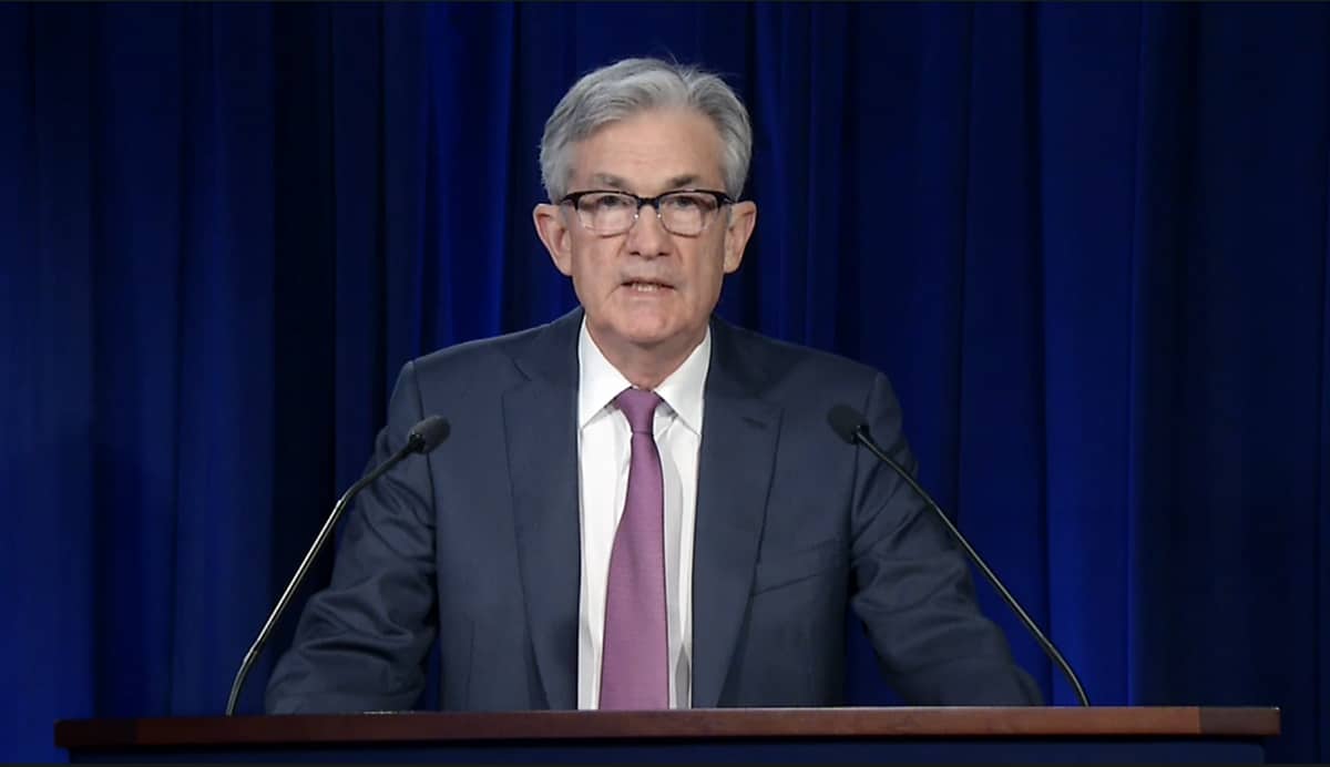 Jerome Powell, presidente do FED dos EUA