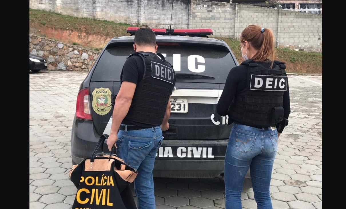 Polícia Civil PC prende dupla suspeita de criar ransomware