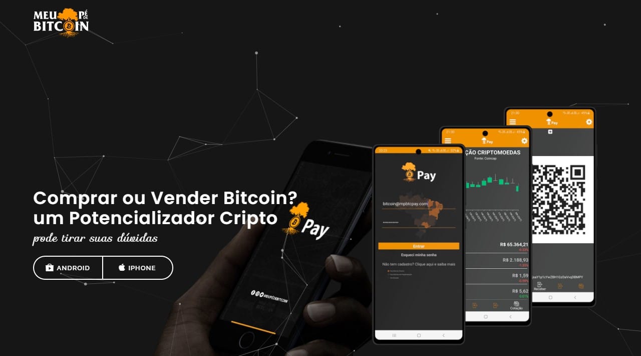 Meu Pé de Bitcoin