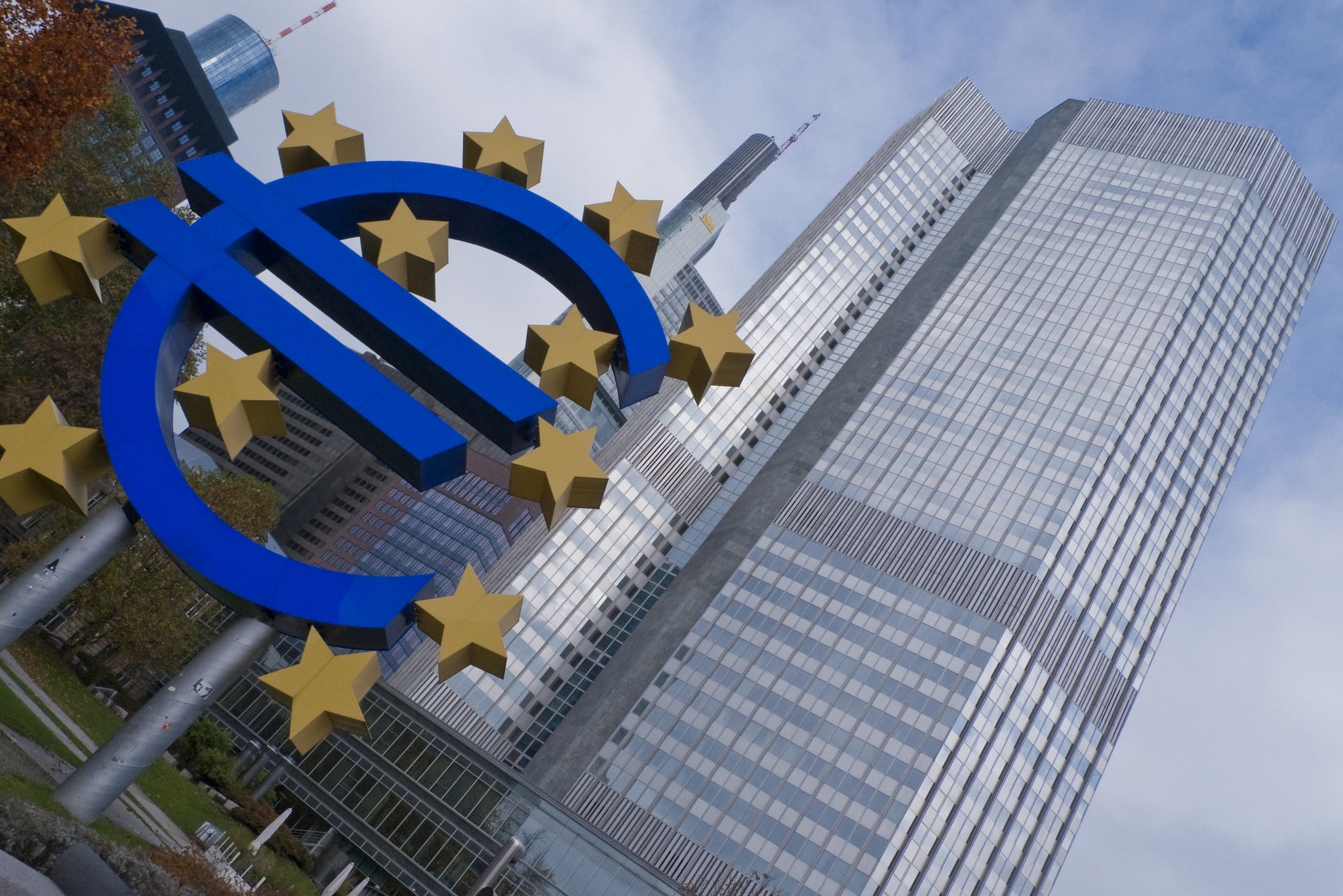 BCE Euro Europa Banco Central Europeu Eurotower