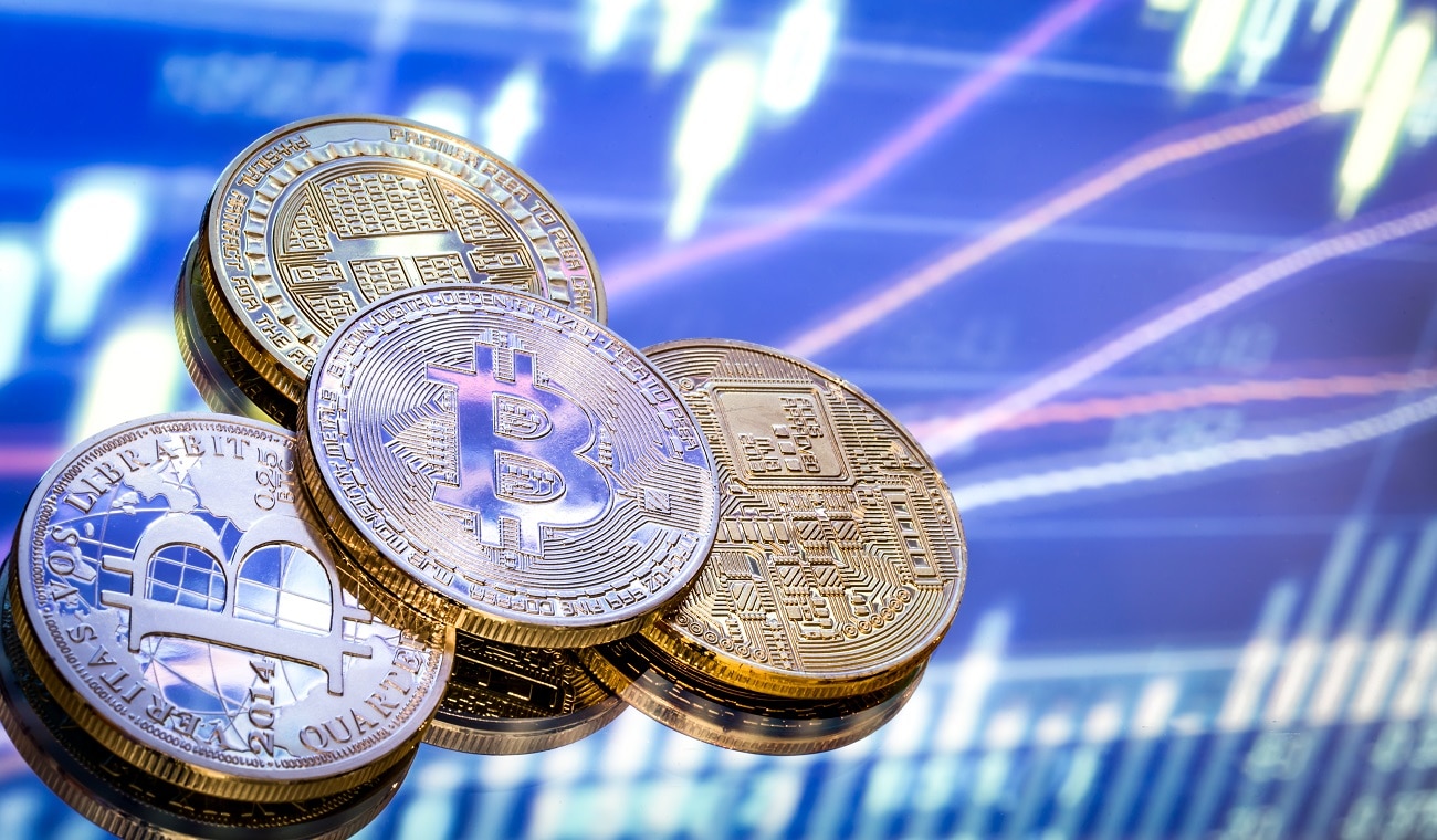 Preço do Bitcoin gráfico moedas