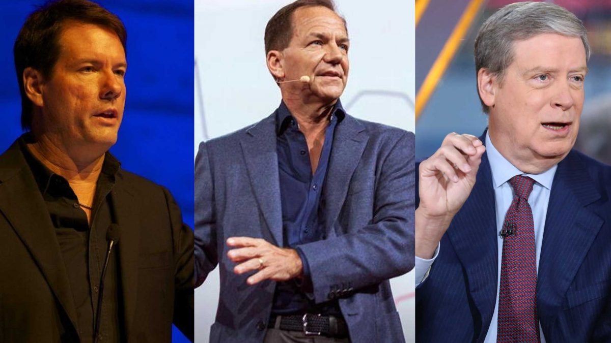 ichael Saylor, Paul Tudor Jones II, Stanley Druckenmiller