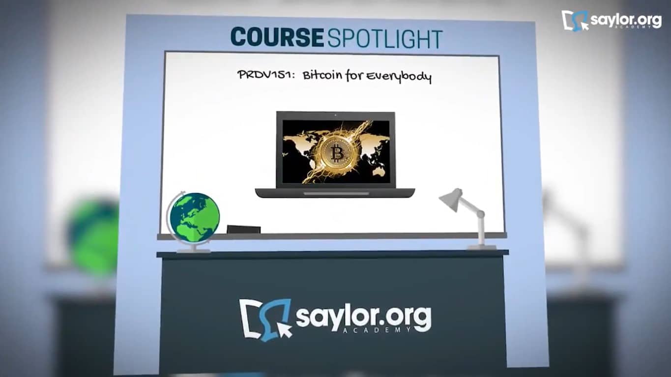 Curso sobre Bitcoin por Saylor Academy