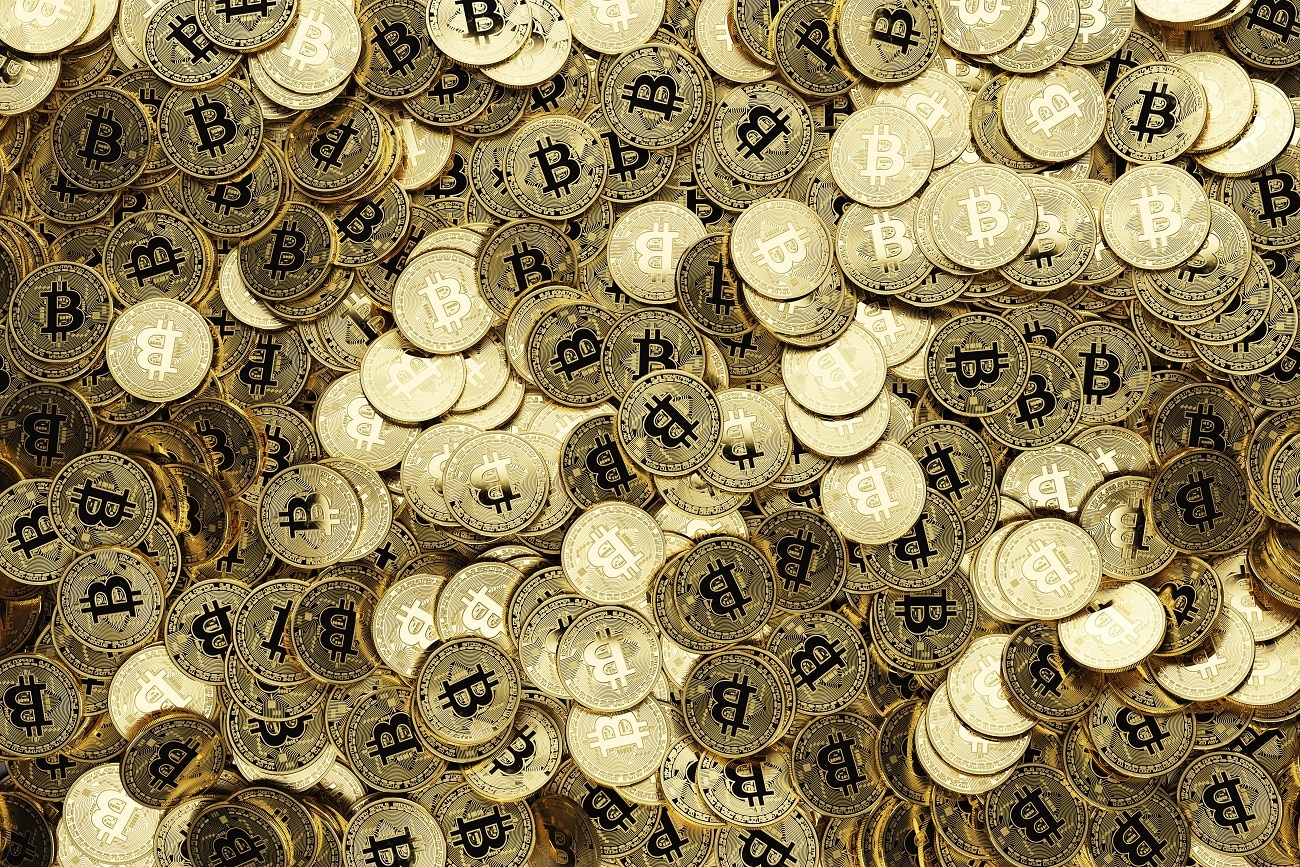 Milhões de Bitcoins dourados