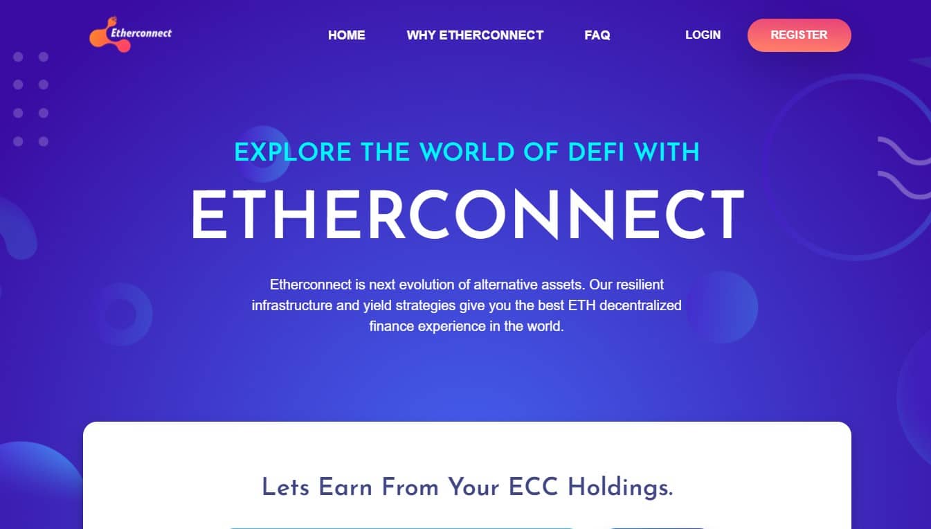 Etherconnect se apresenta como a nova Bitconnect fraude golpe