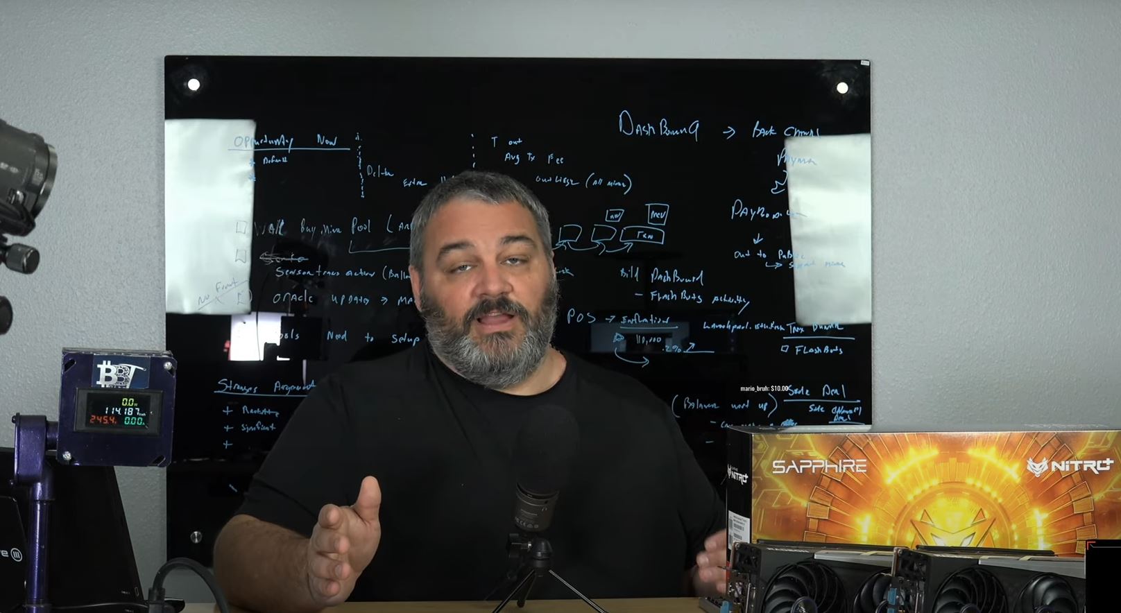 Michael Carter, do canal sobre mineração Bits Be Trippin. Imagem: Youtube