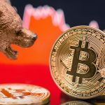 Bitcoin queda. Imagem: Adobe Stock