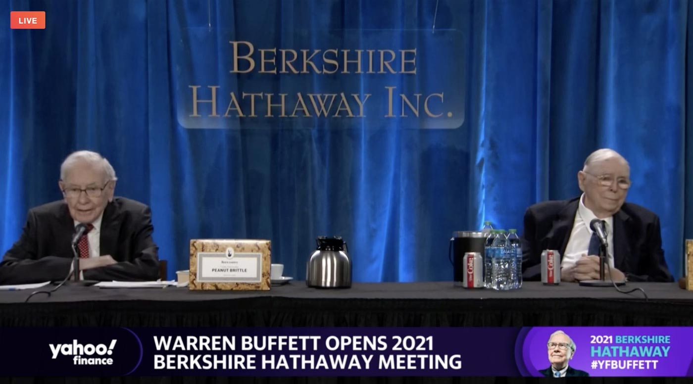 Charlie Munger. Imagem Yahoo Finance Youtube.