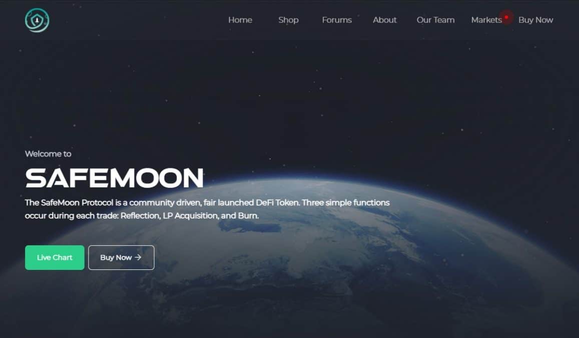 Criptomoeda DeFi SafeMoon