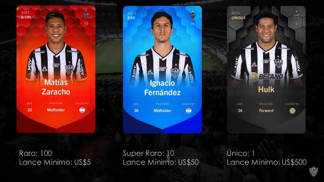 NFT do Atlético Mineiro é lançado pelo clube