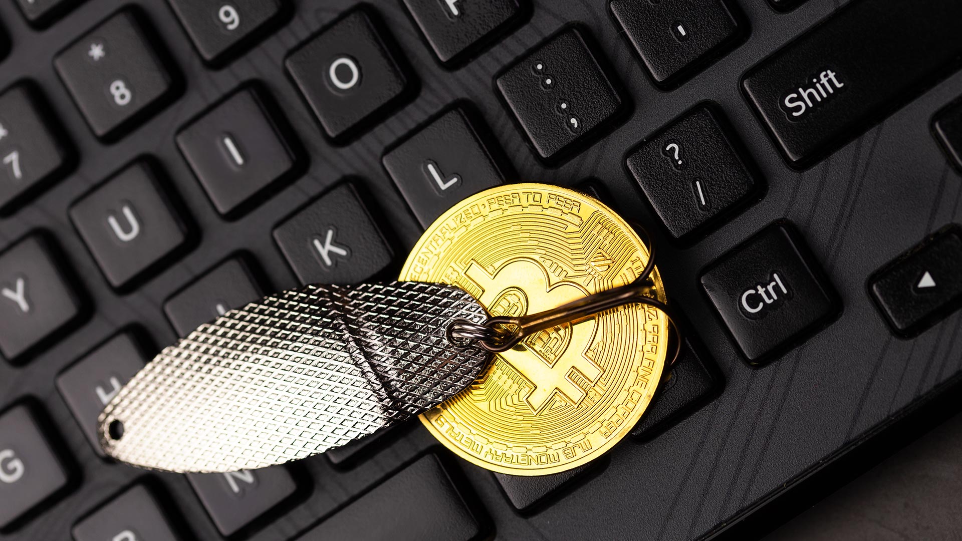 Bitcoin isca de Golpe Imagem: ShutterStock