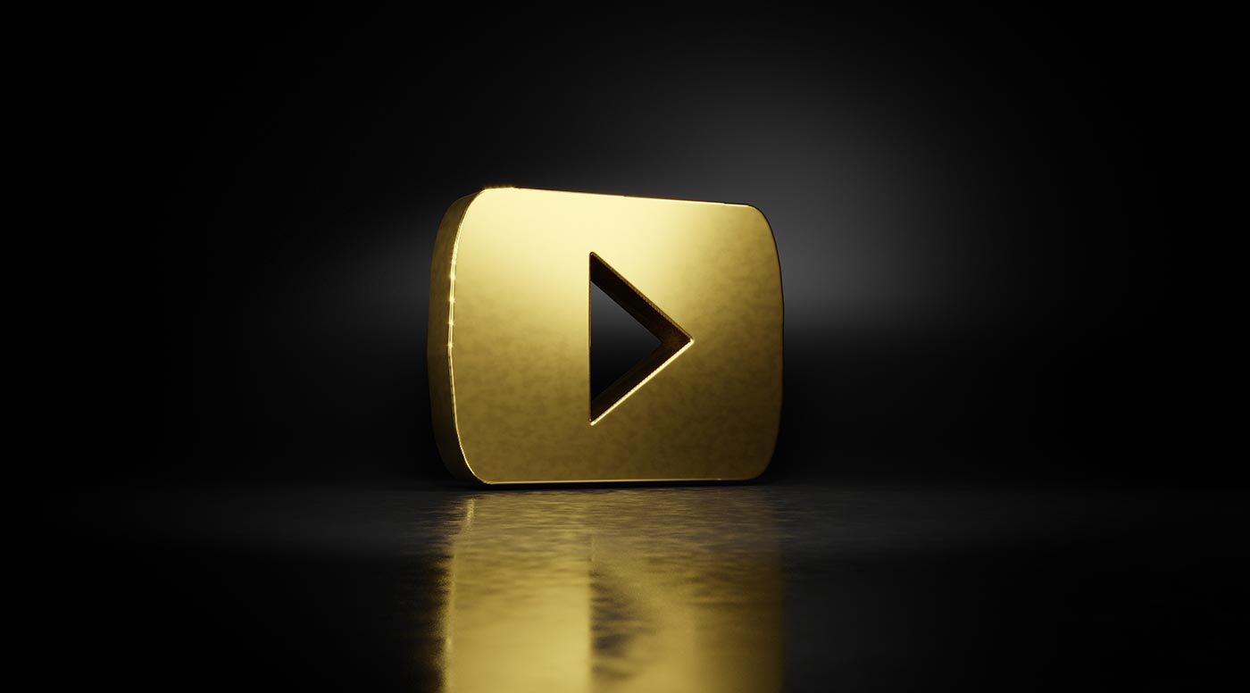 Bitcoin Youtube. Imagem: Adobe Stock
