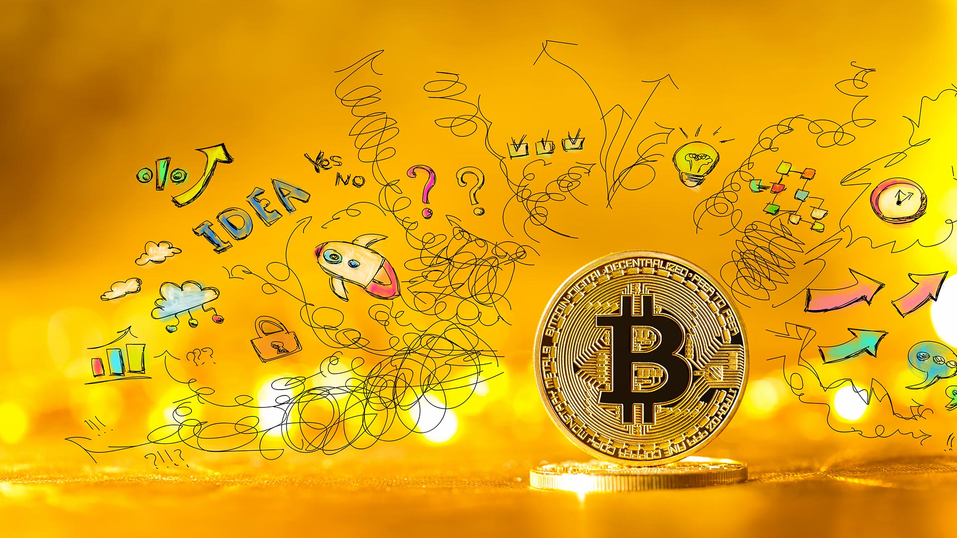 Bitcoin-duvidas. SHutterstock