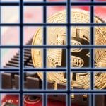 Máquinas de minerar Bitcoin presas