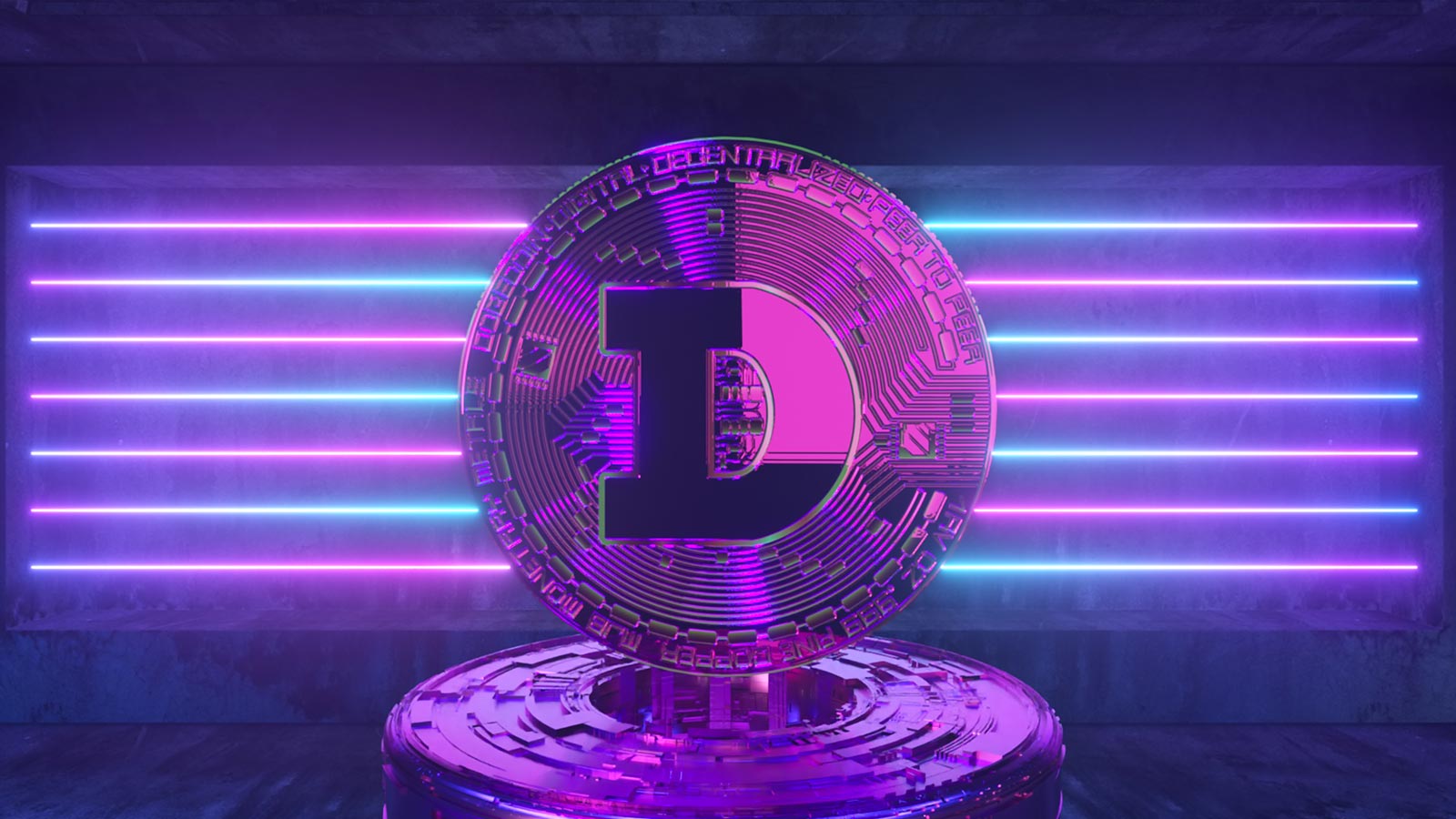 Dogecoin. Imagem: ShutterStock