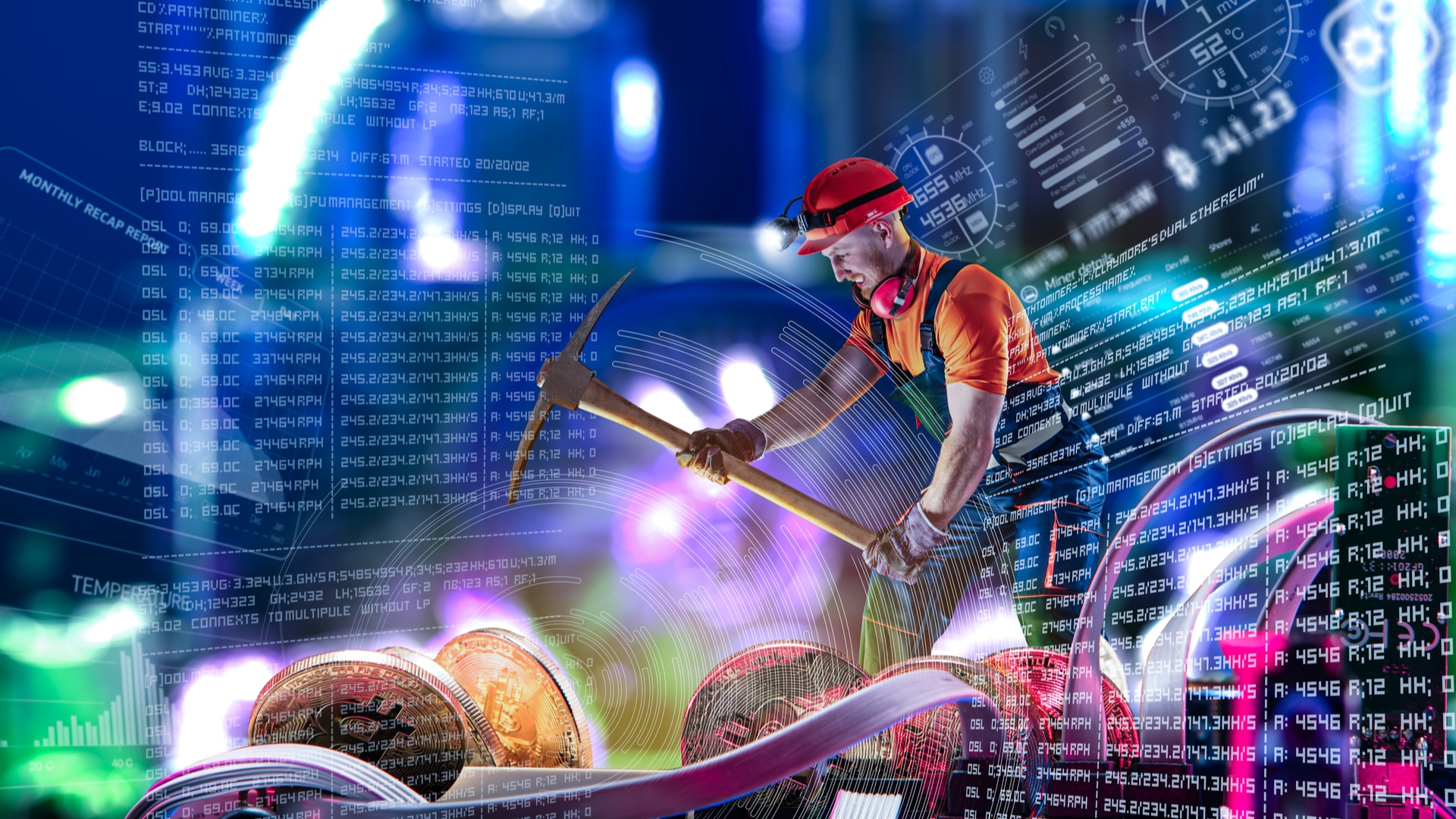 Minerador de Bitcoin