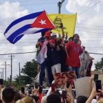 Protesto em Cuba