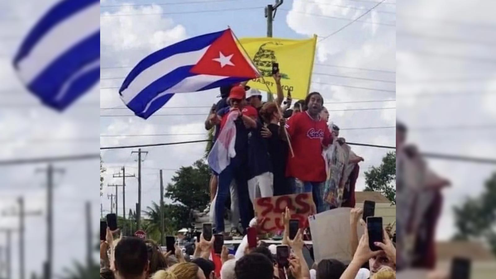 Protesto em Cuba