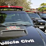 Viaturas da Polícia Civil de São Paulo