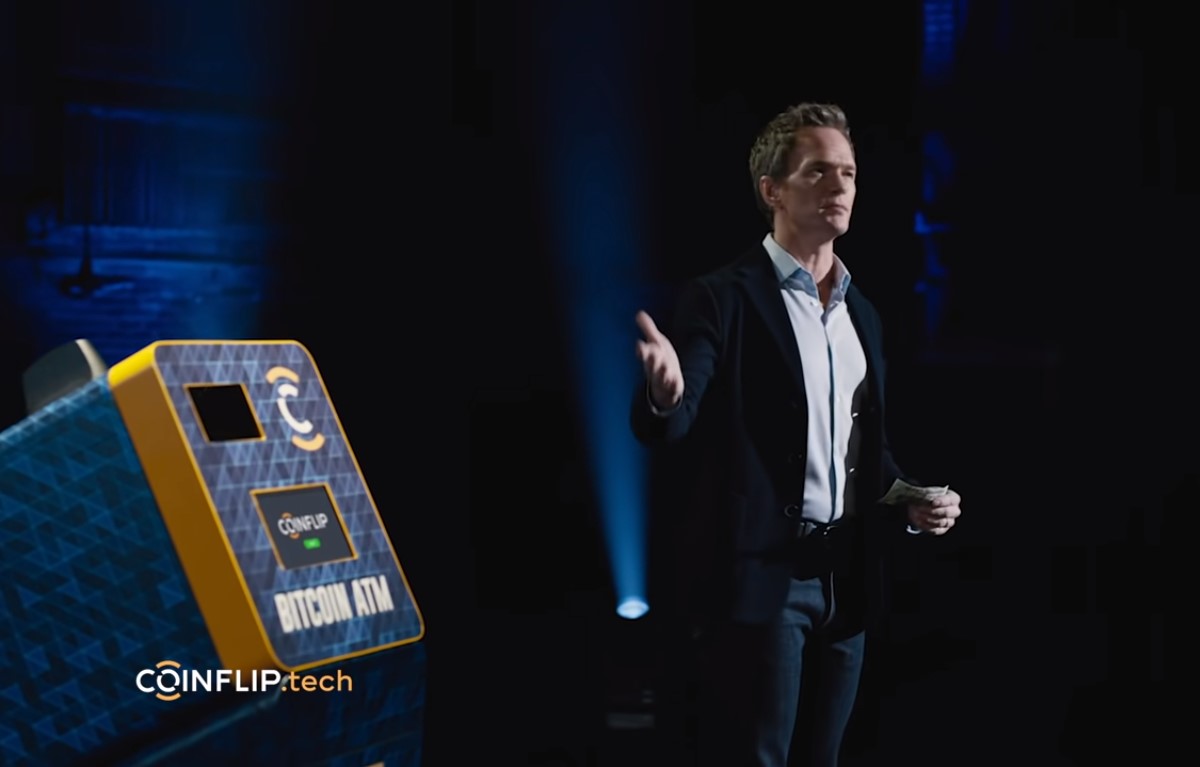Coinflip tem como garoto propaganda o ator de How I Met Your Mother caixa eletrônico de Bitcoin