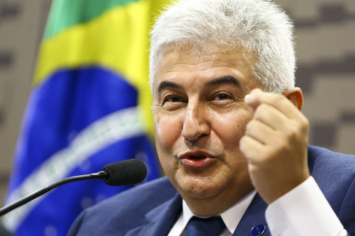 Ministro Marcos Pontes em discurso