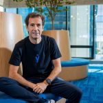 André Portilho com camiseta da Mynt, BTG Pactual