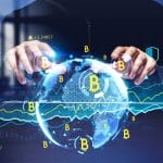 Cibercriminoso em rede de criptomoedas hacker Bitcoin