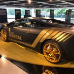 Lamborghini do Bitcoin Banco em Museu