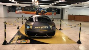 Lamborghini do Bitcoin Banco no MON