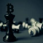 Bitcoin como vencedor em jogo de xadrez
