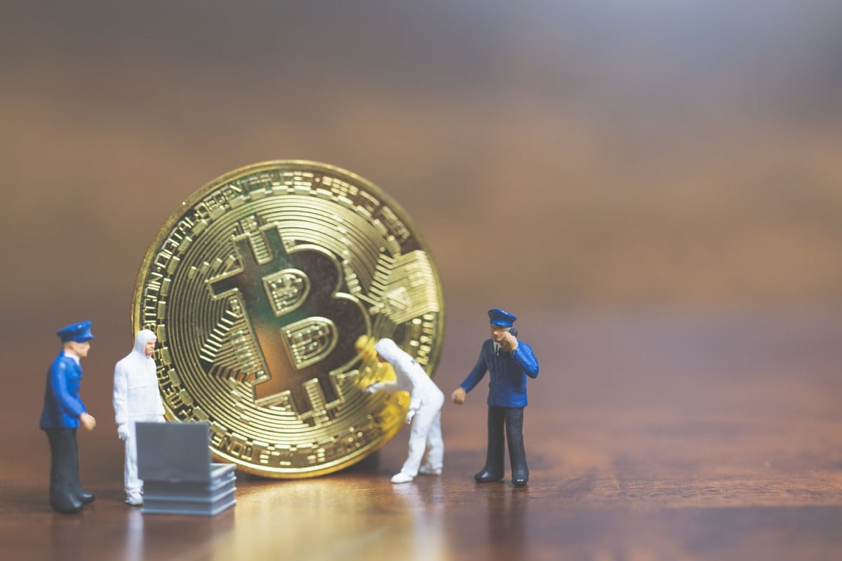 Investigadores e Polícia próximo de Bitcoin inquérito policial investigação