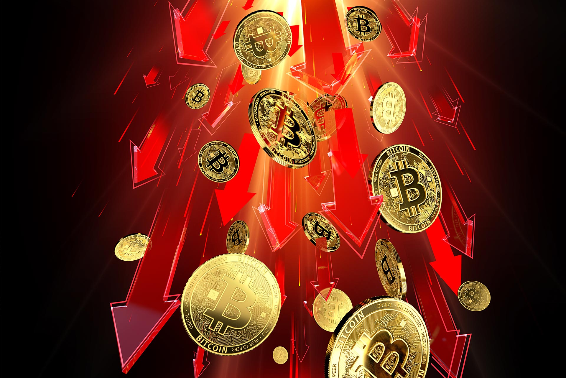 Bitcoin-em-queda