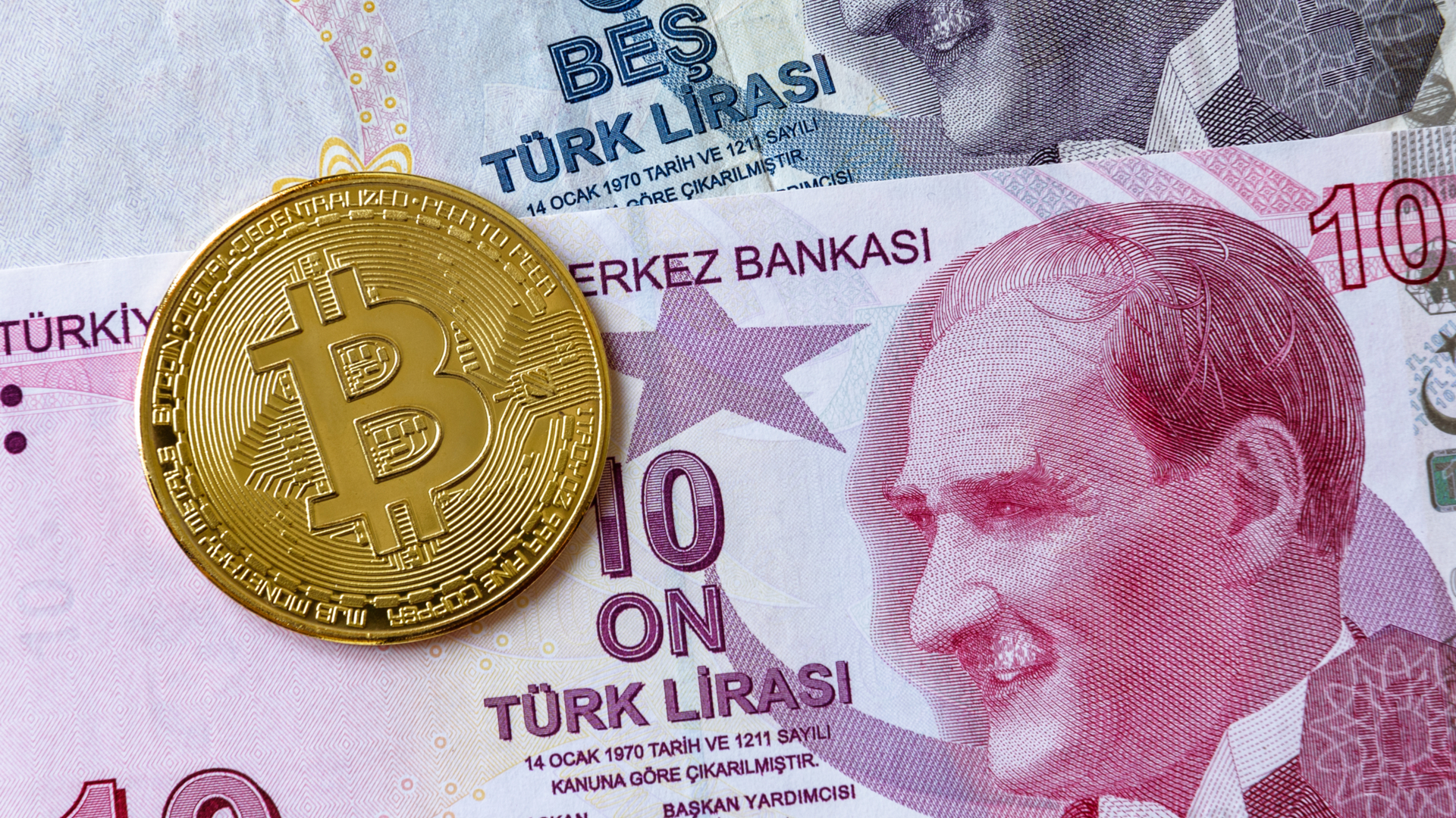 Bitcoin e Lira Turca, Turquia