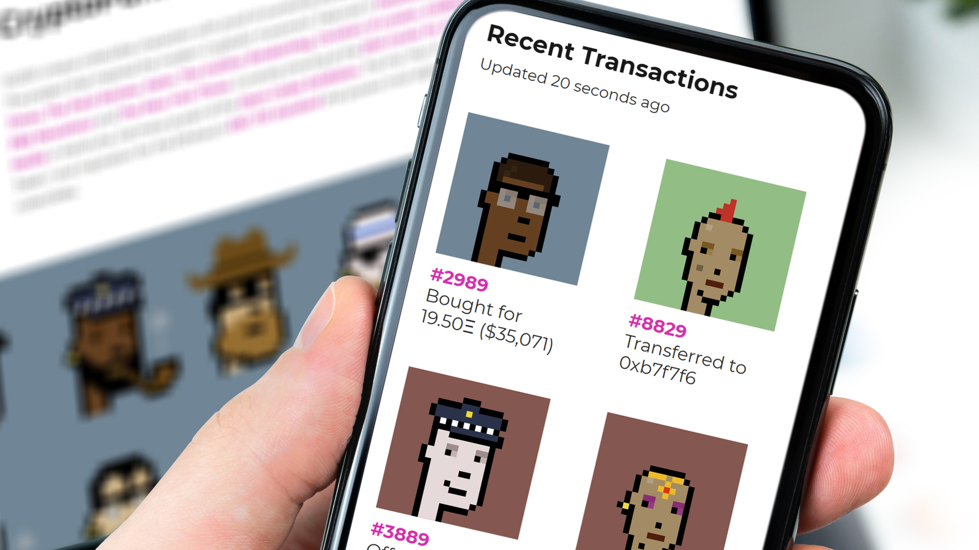 Mercado de NFTs, artes digitais em criptomoedas