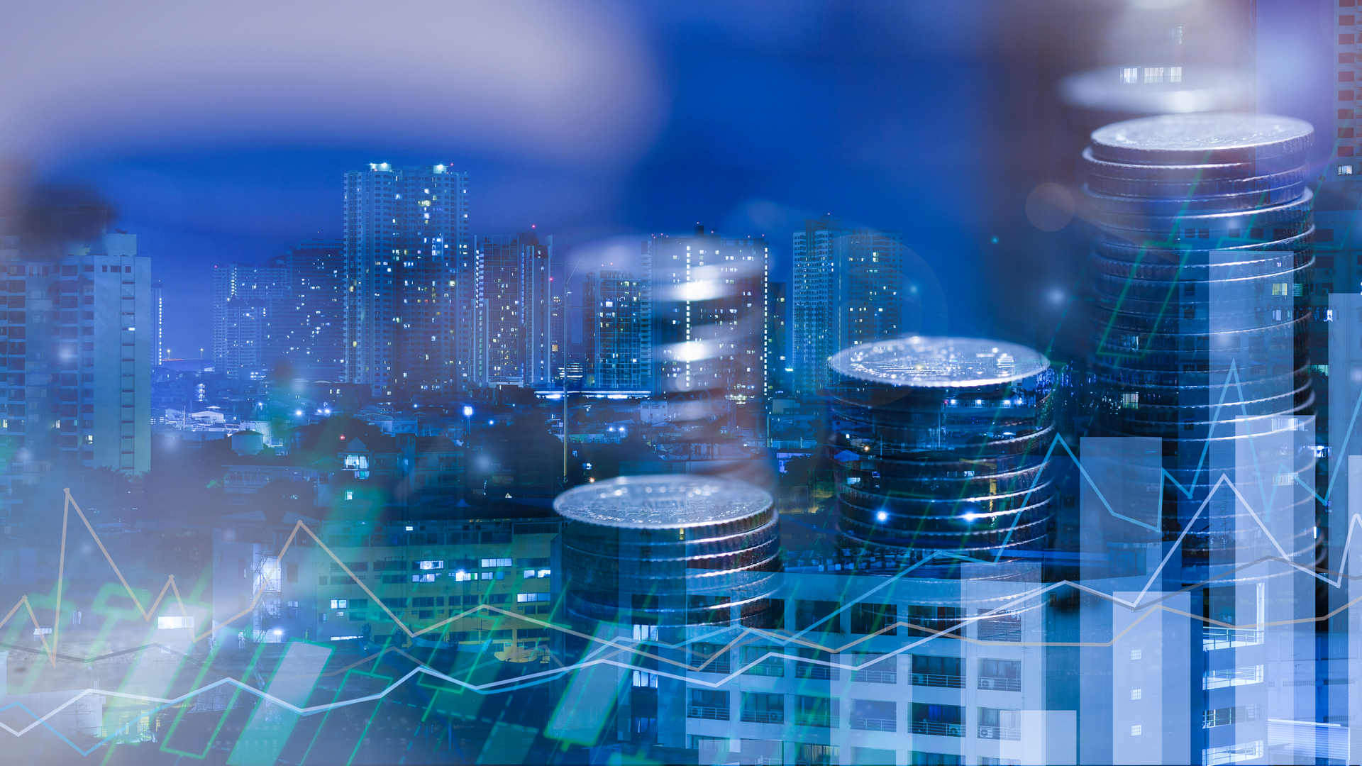 Moedas e gráficos no metaverso criptomoedas
