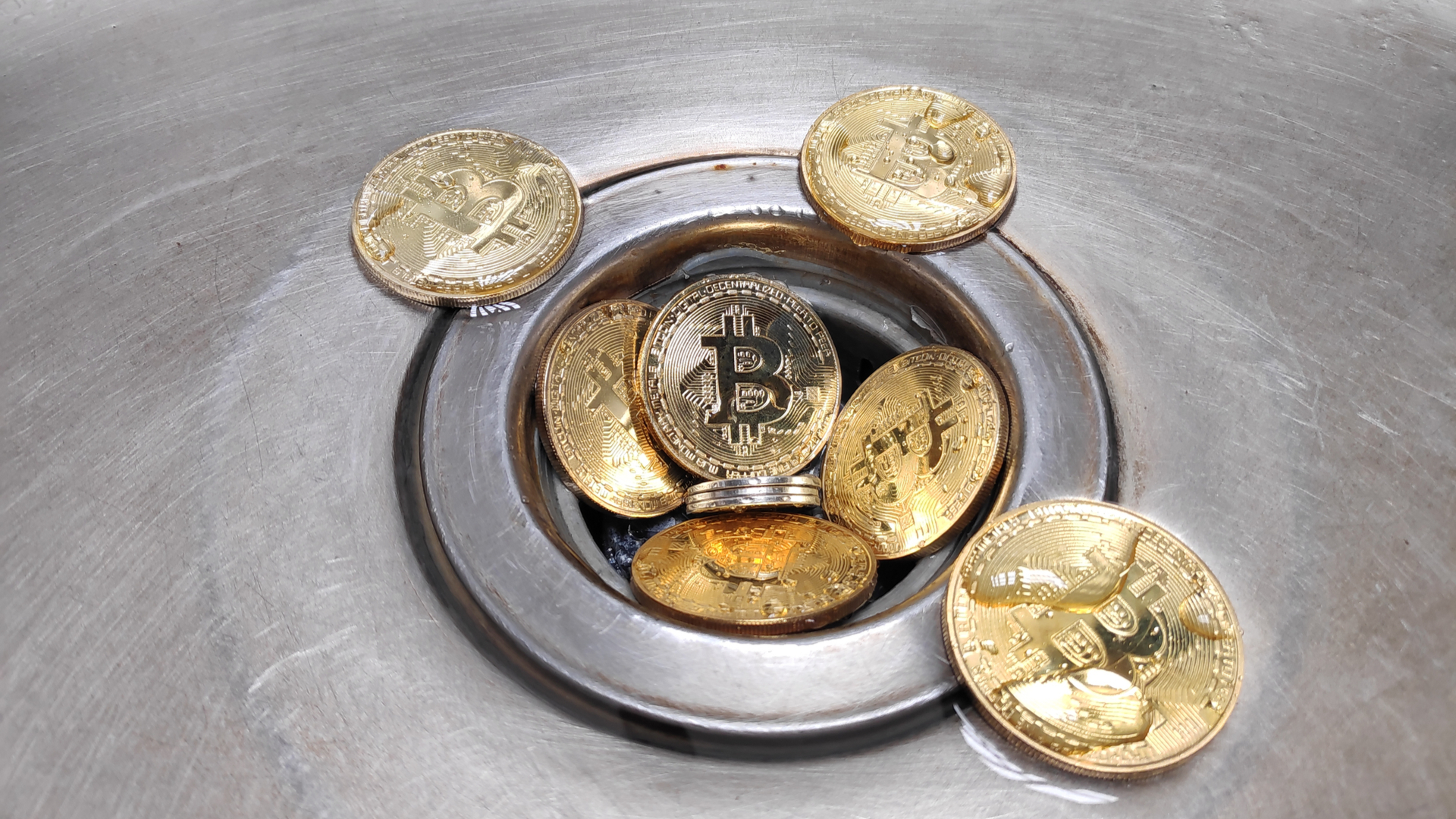 Bitcoin indo para o ralo