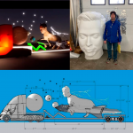 Estátua em homenagem a Elon Musk